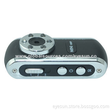 HD 1,080P Thumb Mini Digital Video Recorder with Video/Picture and Motion Detector, Supports TF Card